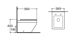 Унитаз  Aquatek Амадео AQ1964-00 с сиденьем Микролифт